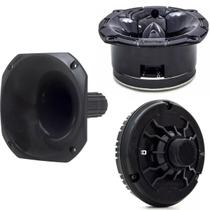 Kit Driver Db200x 75w + Super Tweeter 100w Bomber + Corneta