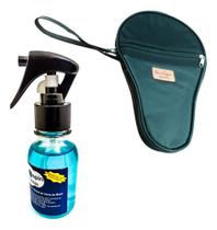 Kit Drivespin Raqueteira Tênis Mesa Luxo Proteção Espuma + Limpador Borracha 100ml Kit Drivespin Raqueteira Tênis Mesa Luxo Proteção Espuma + Limpador Borracha 100ml
