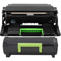 Kit Drum 520z + Toner 624X compatível lexmark