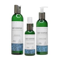 Kit Dry Confort Flores Vegetais Raiz Oleosa E Pontas Secas