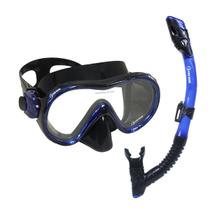 Kit Dry Fox Fun Dive, Máscara Snorkel Dupla Válvula Mergulho