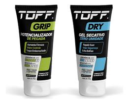 Kit Dry Gel Secativo Para as Mãos 60g + Grip Gel Potencializador de Pegada 60g Toff Kit Dry Gel Secativo Para as Mãos 60g + Grip Gel Potencializador de Pegada 60g Toff