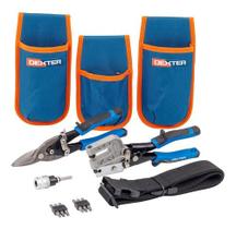 Kit Drywall Profissional - Alicate Puncionador Aviação