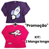 KIt Duas Camisetas Manga Longa Katlen e Emily Vick KIt Duas Camisetas Manga Longa Katlen e Emily Vick