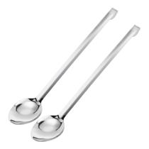 Kit Duas Colheres de Arroz Profissional Aço Inox 50cm Weck