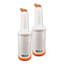 Kit Duas Garrafas Store'n Pour 1 Litro Laranja Weck