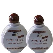 Kit Duas Loção Hidratante para o corpo New Love Nawts Life
