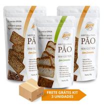 Kit duas misturas com sementes e uma sem sementes Kit duas misturas com sementes e uma sem sementes