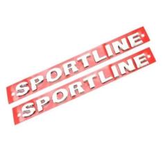 kit duas peças emblema letreiro Sportline gol Fox polo Saveiro kit duas peças emblema letreiro Sportline gol Fox polo Saveiro