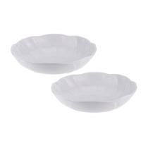 Kit Duas Saladeira Redonda de Melamina Ondulada 30 x 7,2 cm WECK Kit Duas Saladeira Redonda de Melamina Ondulada 30 x 7,2 cm WECK