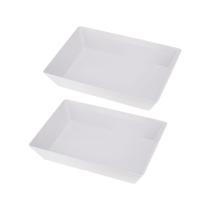Kit Duas Travessas de Melamina Gourmet 35 x 25 x 7cm WECK
