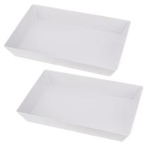 Kit Duas Travessas de Melamina Gourmet 45 x 30 x 7cm WECK Kit Duas Travessas de Melamina Gourmet 45 x 30 x 7cm WECK