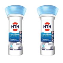 Kit Duas Unidades De Cloro Flutuador Advanced 1,66kg HTH