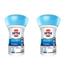 Kit Duas Unidades De Cloro Flutuador Advanced 830g HTH