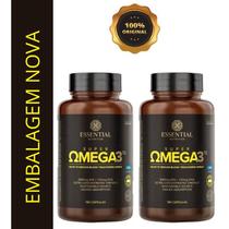 Kit Duas Unidades Super Ômega 3 TG 1000mg Ultra Super 180 Cápsulas