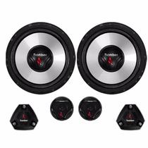 Kit Duas Vias Bomber 6 Upgrade 4 Ohms 120 Watts Rms Two Way