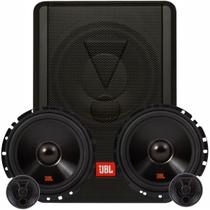 Kit Duas Vias Jbl 6 62vfx55 110w + Caixa Jbl Ativa Sw8a-ms