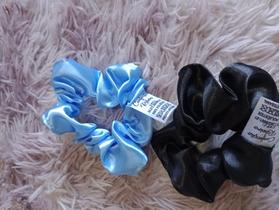 Kit duas xuxinhas azul e preto. Kit duas xuxinhas azul e preto.