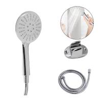 Kit Ducha De Mão Mangueira Chuveiro Suporte 2 Tipos De Jato Chuveirão Banheiro Kit Ducha De Mão Mangueira Chuveiro Suporte 2 Tipos De Jato Chuveirão Banheiro