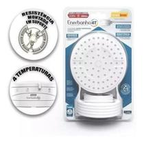 KIT Ducha Enerbanho 220V 6800W 4 Temperaturas Enerbras + 2 RESISTÊNCIAS KIT Ducha Enerbanho 220V 6800W 4 Temperaturas Enerbras + 2 RESISTÊNCIAS