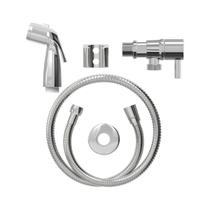 Kit Ducha Higiênica 1/4 De Volta Cromado Abs 1,2m 7553 Censi