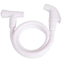 Kit Ducha Higienica 1/4 Eco Branco PP Civit Acabamento Fosco Kit Ducha Higienica 1/4 Eco Branco PP Civit Acabamento Fosco