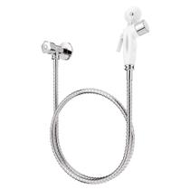 Kit Ducha Higiênica Chuveirinho Registro Blukit 1,2M Cromada Kit Ducha Higiênica Chuveirinho Registro Blukit 1,2M Cromada