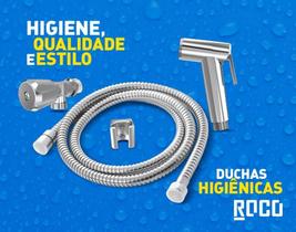 Kit Ducha Higiênica Cromada - Roco