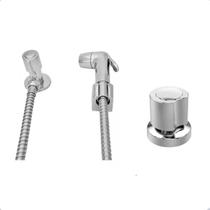 kit ducha higienica lavatorio +1 acabamento c40 registro kit ducha higienica lavatorio +1 acabamento c40 registro