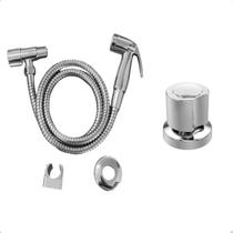 kit ducha higienica lavatorio +1 acabamento c40 registro