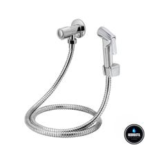 Kit Ducha Higiênica Luxo ABS Inox Banheiro 1/4 Volta Cromado Kit Ducha Higiênica Luxo ABS Inox Banheiro 1/4 Volta Cromado