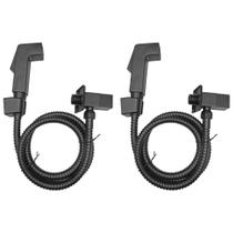 Kit Ducha Higienica Metal Preto Fosco PQ035 2 Un - DECK