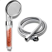Kit Ducha Lavatório Ionizada Com Pedras Bioativadas E Mangueira Flexível 1/2'' Kit Ducha Lavatório Ionizada Com Pedras Bioativadas E Mangueira Flexível 1/2''