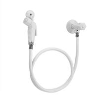 Kit Ducha Pop Branco / Registro C25 / Flexível Branco Liso 1,20m Blister C/ 1 Peça - Blukit Kit Ducha Pop Branco / Registro C25 / Flexível Branco Liso 1,20m Blister C/ 1 Peça - Blukit