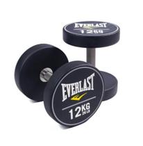 KIT Dumbbell PU Everlast - Conjunto de Pesos 12/14/16/18/20 kg