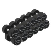 Kit Dumbbell Rubber Elite 40 a 50kg