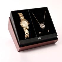 Kit Dumont Feminino Lady Dourado - DU2035MOO/K4X Kit Dumont Feminino Lady Dourado - DU2035MOO/K4X