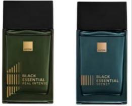 Kit Duo Black ESSENTIAL INTENSE e SECRET deo colônia 100ml AVON