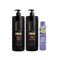 Kit DUO Crescimento E Força Capilar 1L (SH/CD) Bio Extratus + Óleo Cabelo e Corpo