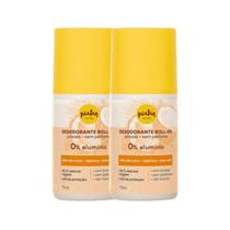 Kit Duo Desodorante Unissex Piatan 75ml Proteção Antiodor Sem Alumínio Kit Duo Desodorante Unissex Piatan 75ml Proteção Antiodor Sem Alumínio