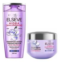 Kit Duo Elseve Hidra Hialurônico: Shampoo + Máscara