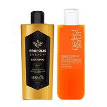 Kit Duo Kerasys e Mise en Scène (Shampoo Shine 180ml+Perfect Serum Condicionador 200ml) Kit Duo Kerasys e Mise en Scène (Shampoo Shine 180ml+Perfect Serum Condicionador 200ml)