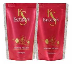 Kit Duo Kerasys Oriental Premium Refil (Shampoo 500ml + Condicionador 500ml)