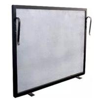 Kit Duo Para Lareira - Tela 50x70 E Grelha Media