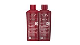 Kit duo reconstrutor capilar sos felps 2x250ml