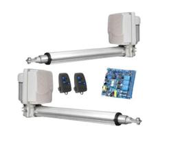 Kit DUPLO Automatizador Pivotante Golden Super Peccinin 1/3 HP Com Acionamento Pistão 45cm