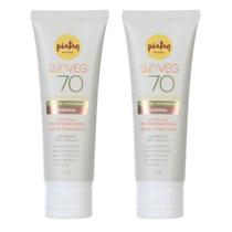 Kit Duplo Protetor Solar Facial Vegano FPS 70 Kit Duplo Protetor Solar Facial Vegano FPS 70