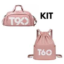 Kit Duplo Rosa T60 Multiuso Unisexx Compacta e Impermeável