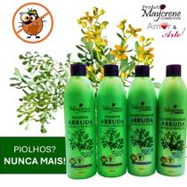 Kit Duplo Shampoo 2x Condicionador 2x De Arruda Mata Piolho e Lêndeas Maycrene Kit Duplo Shampoo 2x Condicionador 2x De Arruda Mata Piolho e Lêndeas Maycrene