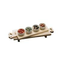 Kit Duplo: Tábuas de Frios e Molhos (2 Peças)